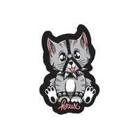 Bad Kitty Sticker | Skate Stickers | Krux