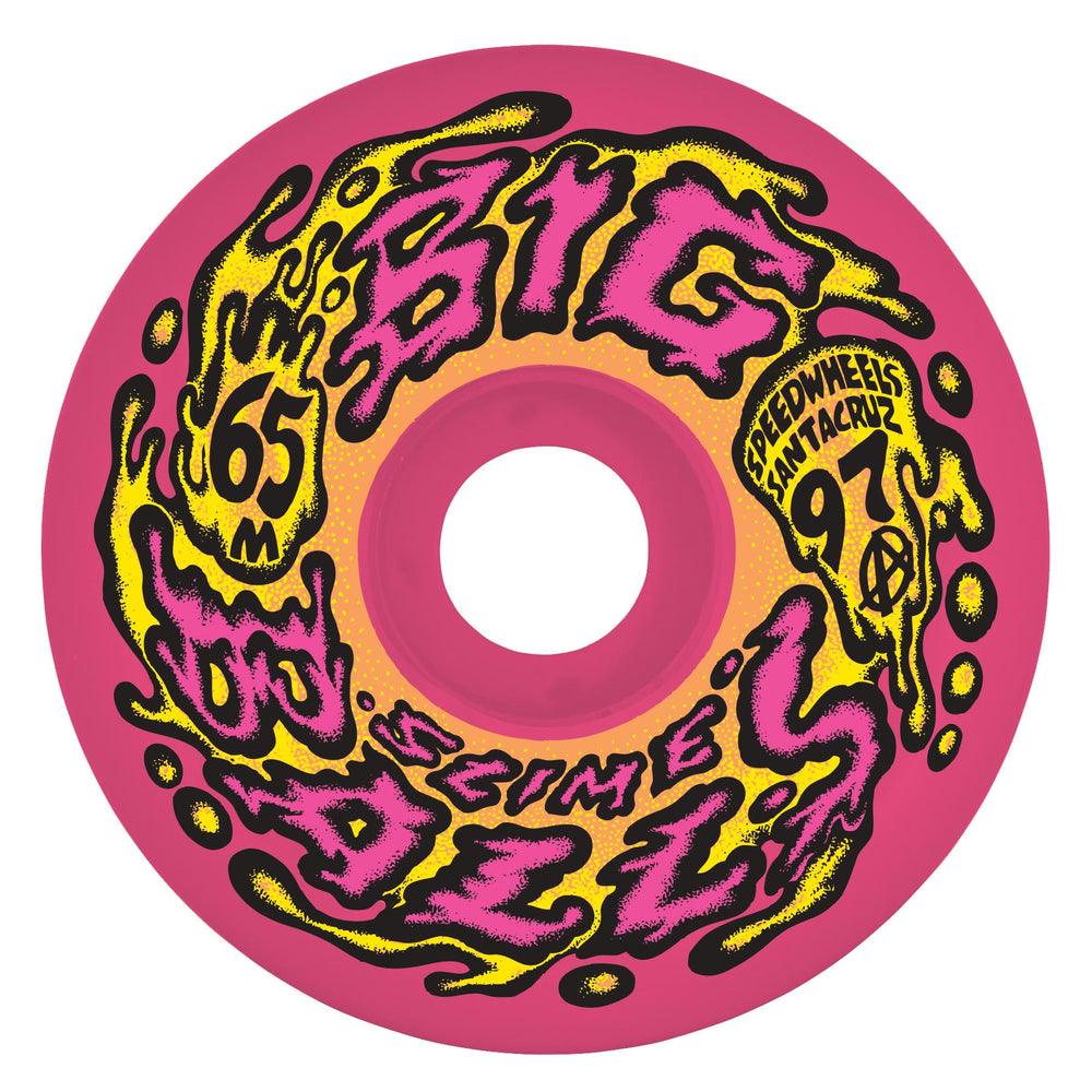 65mm / 97a Big Balls Pink Reissue | Santa Cruz Speed Wheels