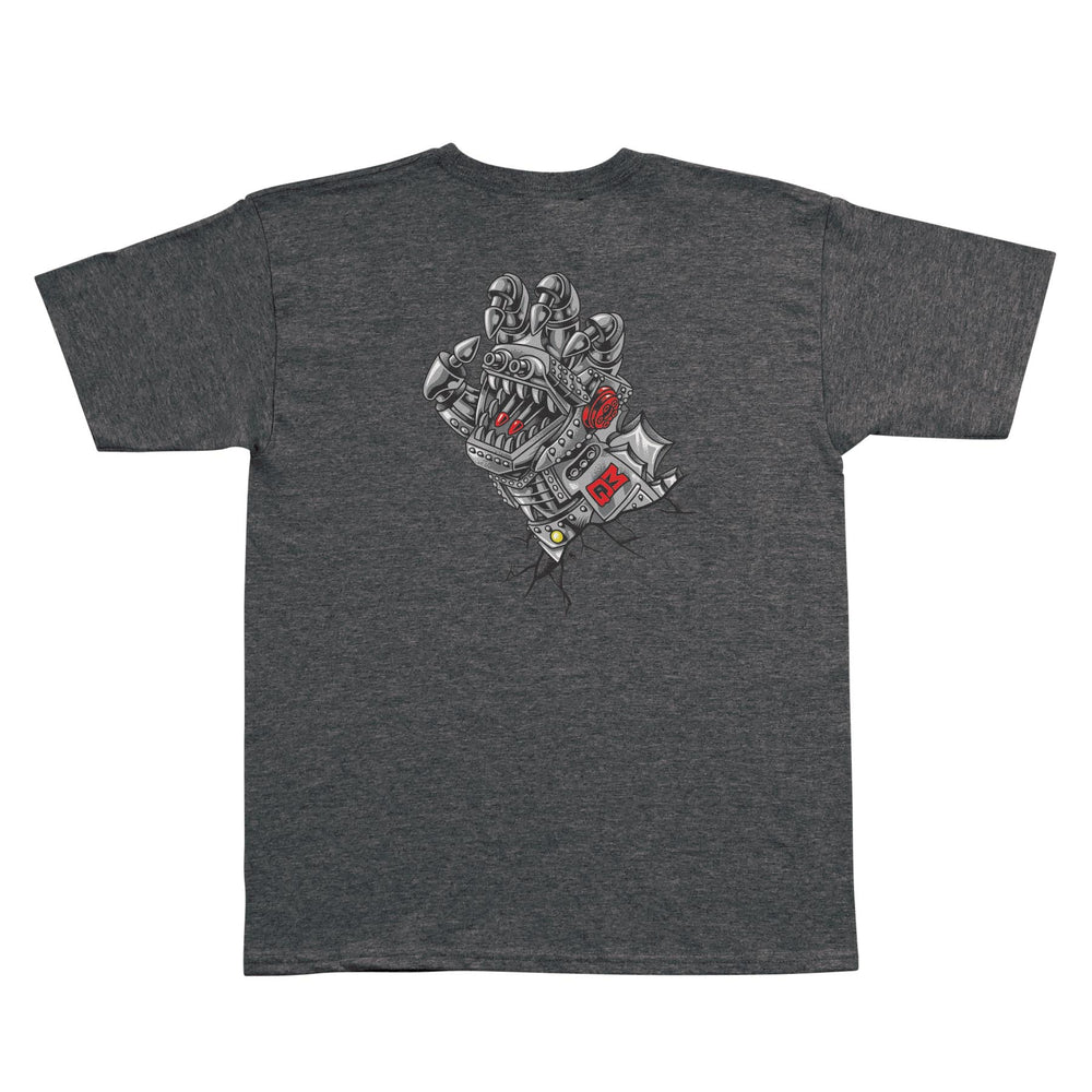 Mecha Hand Youth T Shirt Godzilla VS Santa Cruz