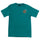 Wave Dot Mens Santa Cruz T-Shirt Teal w/Yellow