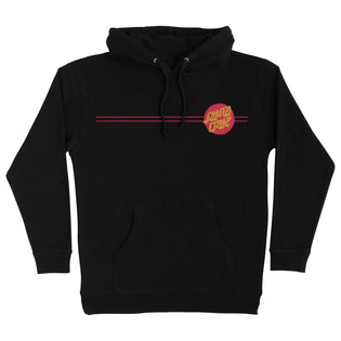 Scrawl Brick Dot Mens Santa Cruz Hoodie Maroon