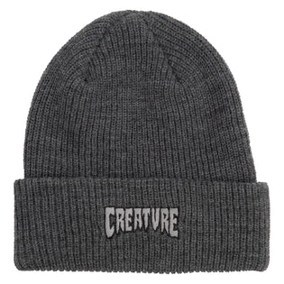 Logo Outline Creature Beanie Black