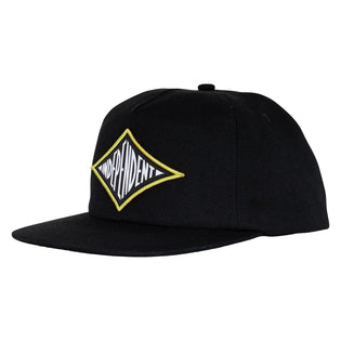 RTB Pilot Independent Snapback Hat Black