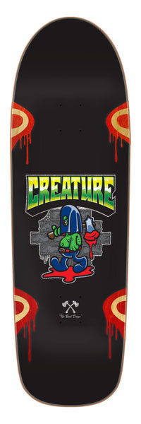 00年CREATURE SKATEBOARDS M.C.Escher骸骨と煙草 Creature x Sketchy Tank Trippy Tanks Brue Killer 8.6