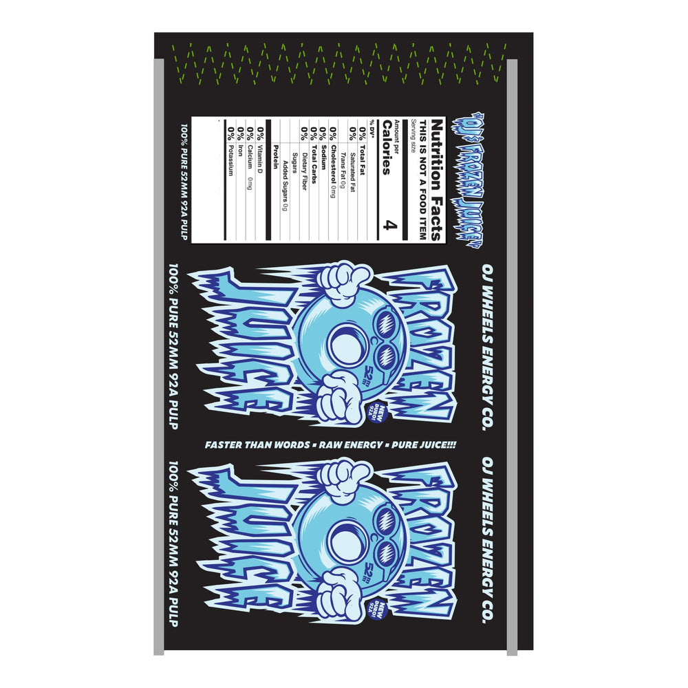 52mm - 92a Frozen Energy Keyframe | Forgiving Wheels | OJ Skate Wheels