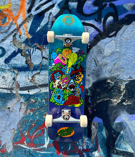 9.35in Speed Wheels Santa Cruz Shaped Complete No Color