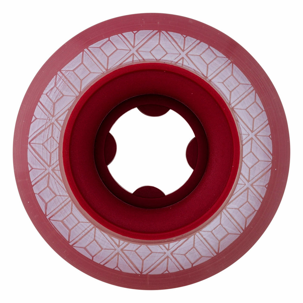 【最新入荷】 Shanahan 53mm Crystal Ricta | 95a Red Metallic Clear Cores 洋楽