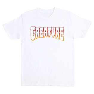 Logo Outline Mens Creature T-Shirt Black