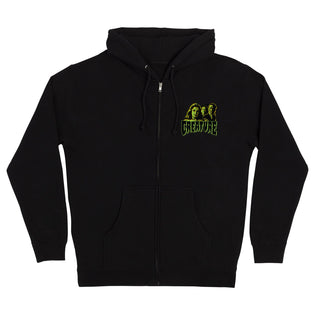 Prequel Mens Creature Zip Hoodie Black