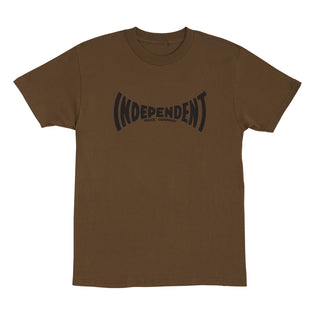 Span Mens Independent T-Shirt Black w/White