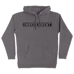 Bar Logo Mens Independent Hoodie Black