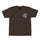 Wave Dot Youth Santa Cruz T-Shirt Dk Chocolate