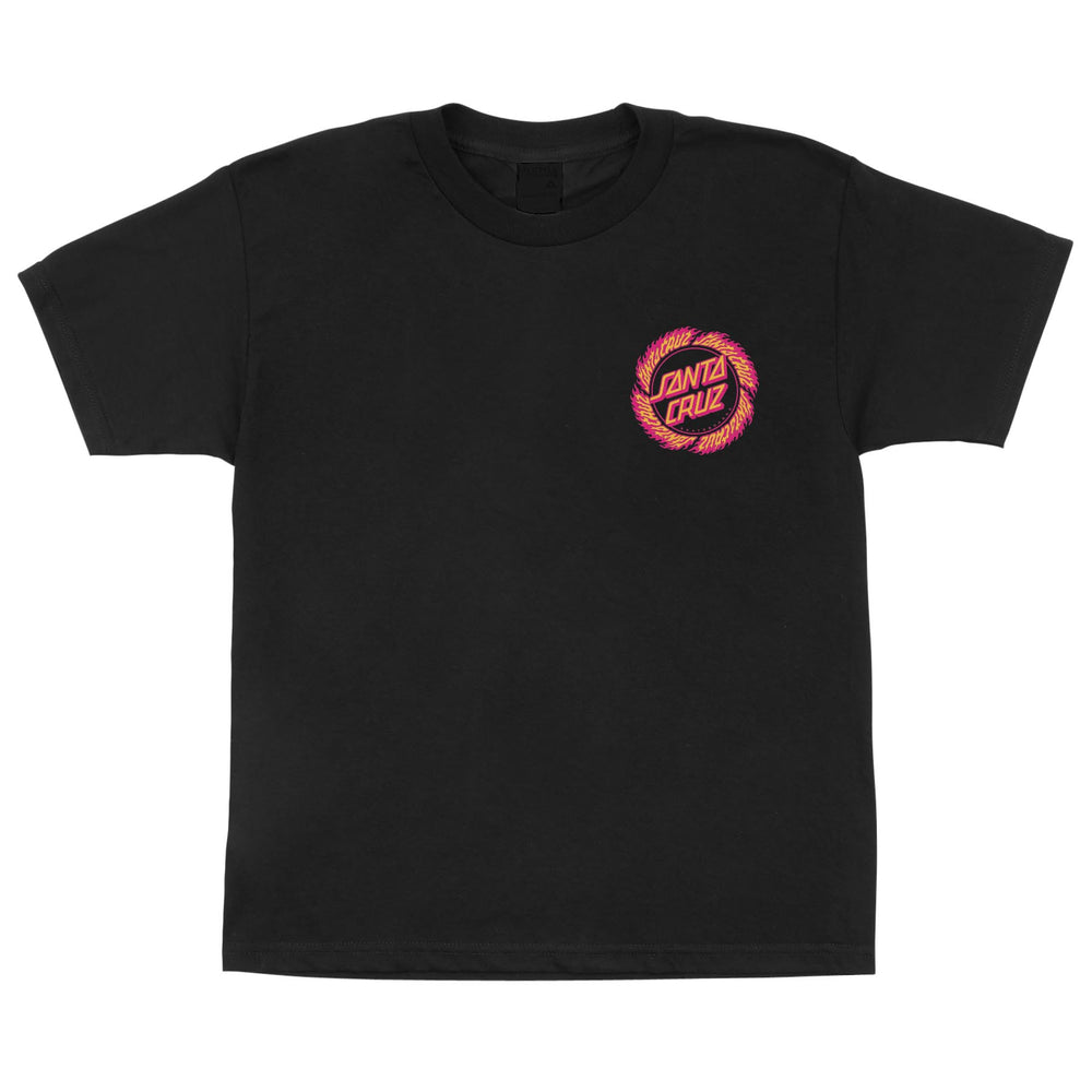 Flame Ringed Dot Youth T-Shirt | Youth Skate T-Shirt | Santa Cruz