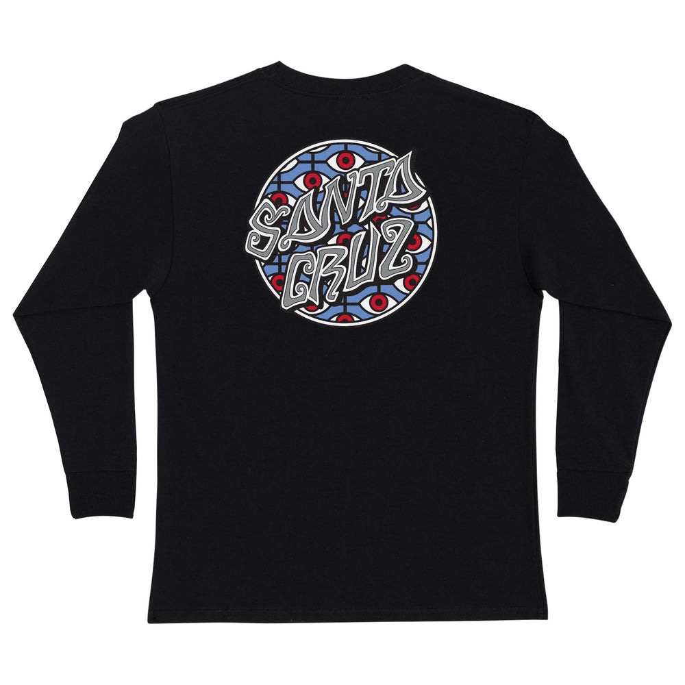 Salba Eyes Dot Youth Longsleeve T-Shirt | Youth Skate T-Shirt
