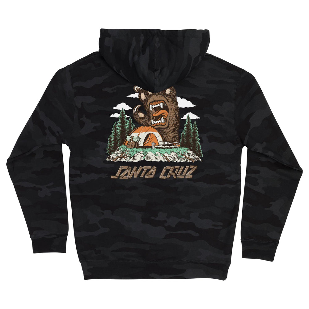 ★SANTA CRUZ Screaming Grizzly Hoodie 関税込★ Screaming Grizzly Mens Hoodie | Santa Cruz | Skate Apparel