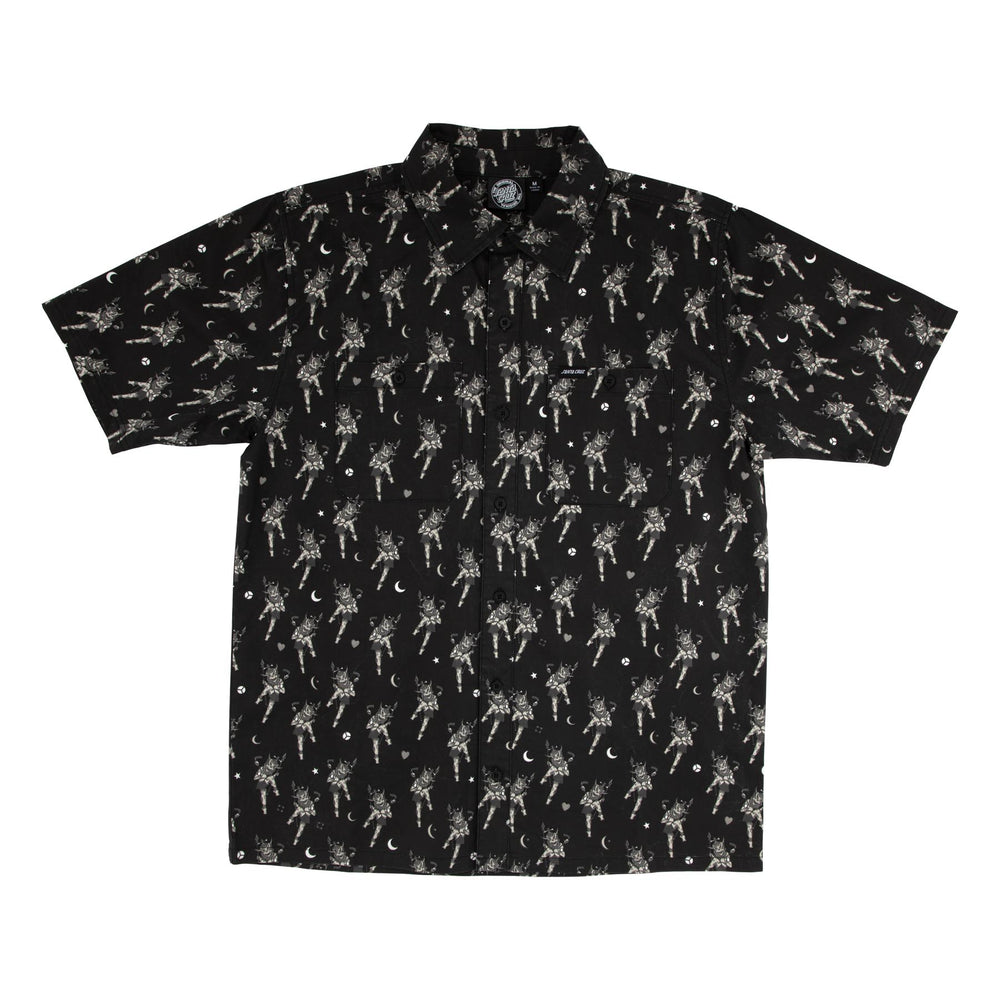 ★Santa Cruz Salba Screaming Witch Doctor T-Shirt 関税込★ Santa Cruz Salba Screaming Witch Doctor T-Shirt - black
