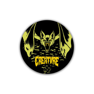 Bat Relic 3.5in Creature Stickers (25 Pack) Black