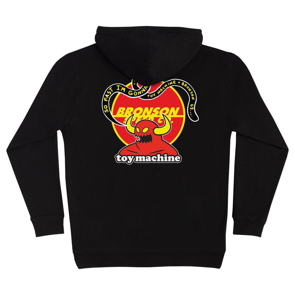 Bronson x Toy Machine Hoodie Men s Skate Clothing Bronson Speed Co