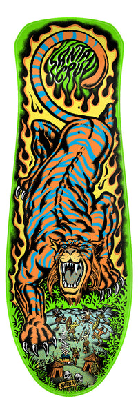10.3in Salba Tiger | 2025 Neon Green Steve Alba Reissue | Santa 