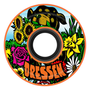 60mm Eric Dressen Pup Orange 78a Slime Balls Skateboard Wheels Orange