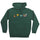 Skate Like a Girl Unisex Santa Cruz Hoodie Alpine Green