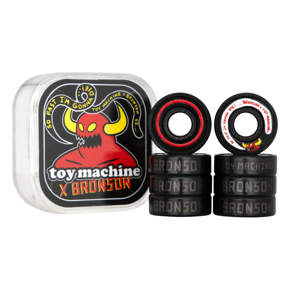 Toy Machine G3 | Skateboard Bearings | Bronson Speed Co. Collab