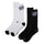 Opus Strip Crew Mens Santa Cruz Socks X2 Pairs Black/White