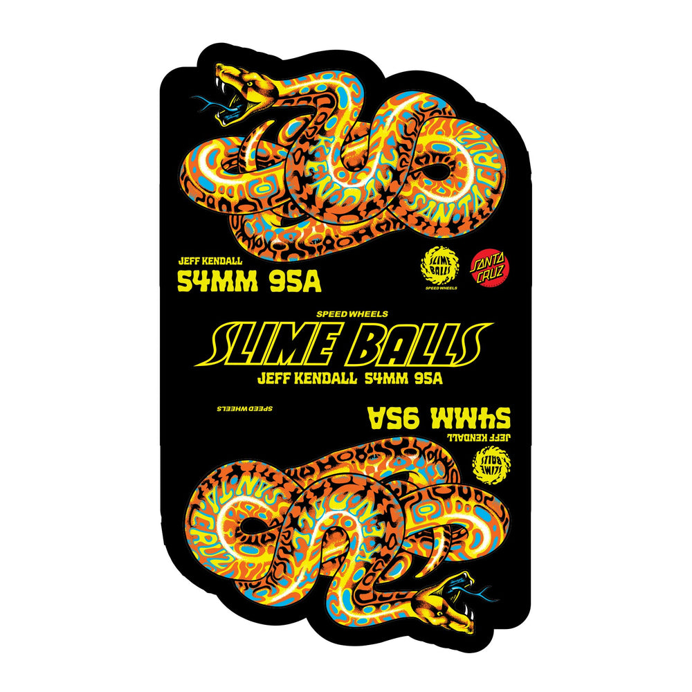 54mm Jeff Kendall Snake OG Slime 95a | Slime Balls Reissue
