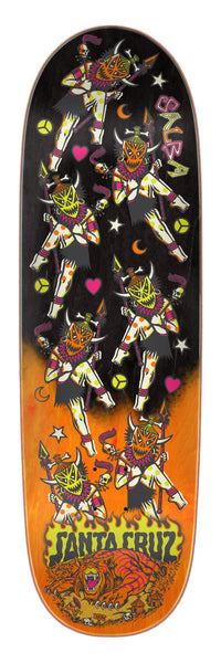 8.80in Salba Firedance Deck | Egg Shaped Skateboards | Santa