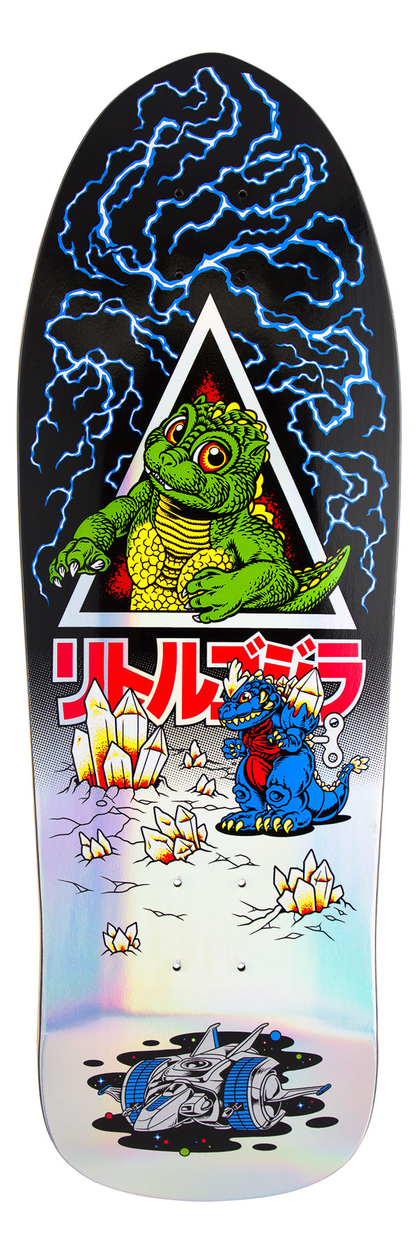 9.89in Godzilla Jr. Natas Santa Cruz Skateboard Deck