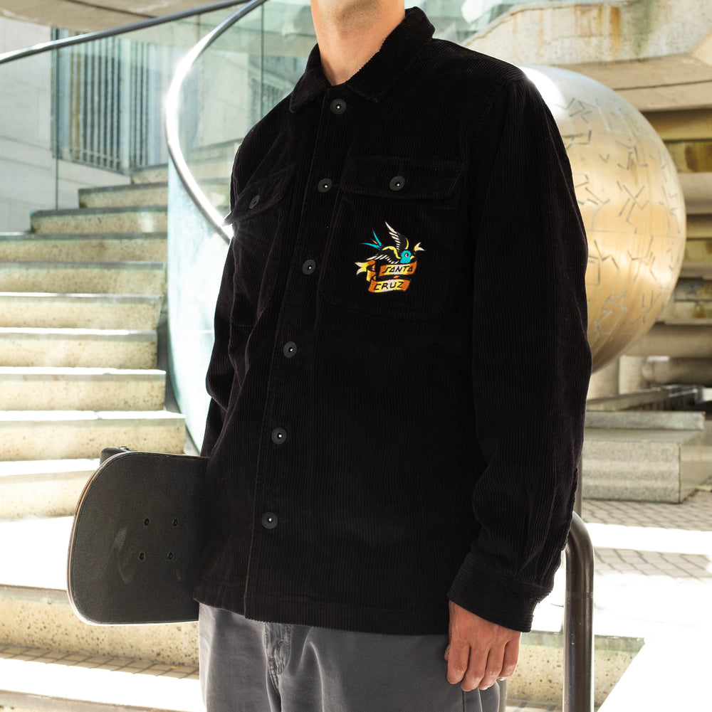 激安アウトレット通販 Sommer Sparrow | Corduroy Shirt | Santa Cruz Skate Apparel Clothing