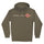 Other Dot Womens Santa Cruz Hoodie Army w/Orange