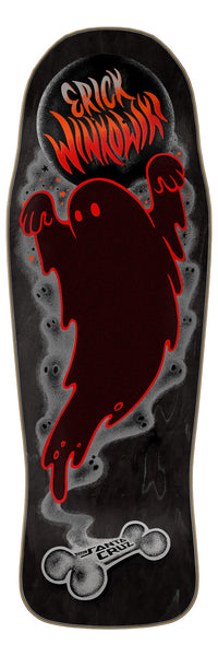 10.34in Winkowski Ghost Black Deck | Shaped Skateboards | Santa Cruz