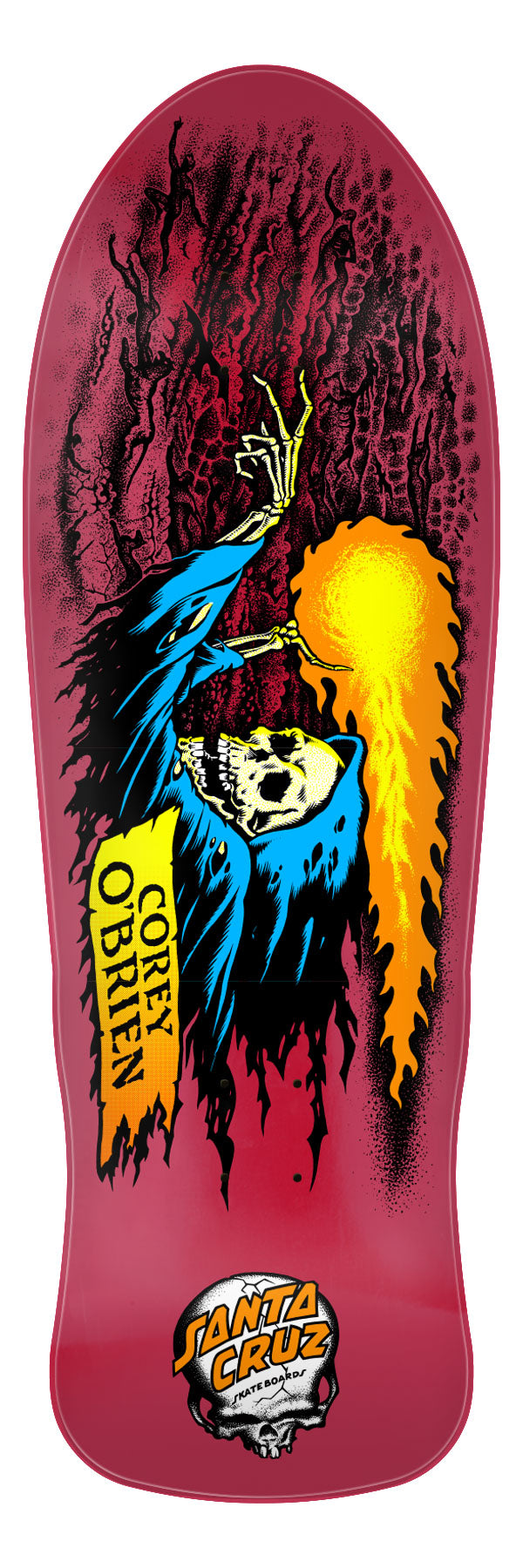 9.85in O'Brien Reaper | 2025 Reissue | Santa Cruz Skateboard