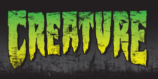 60in Creature Logo Creature Skateboards Banner Multi