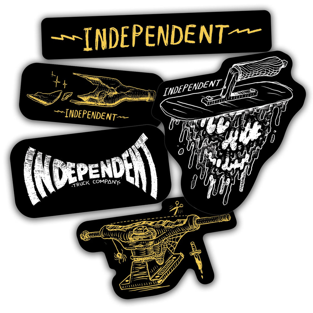Bratrud Notebook Stickers | Skate Decals | Independent