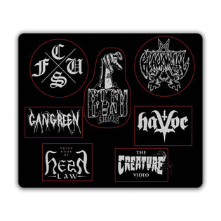 Resurrection XX Creature Foil Sticker Sheet Black/Grey