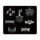 Resurrection XX Creature Foil Sticker Sheet Black/Grey