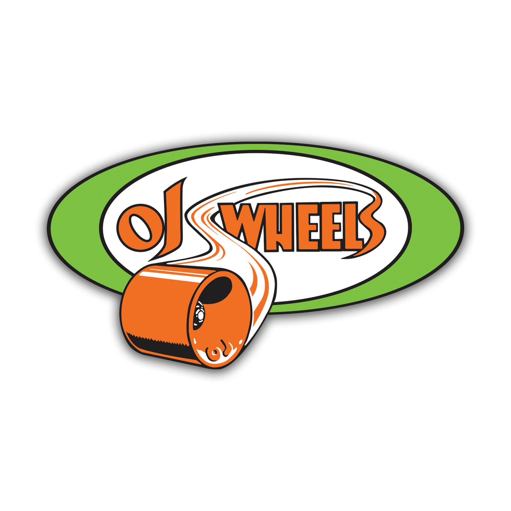 OJ Wheels Retro 5in X25 | OJ Wheels Skate Stickers