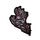 Scourge Hand 5in Santa Cruz Holographic Sticker (5 Pack) Holographic