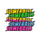 Strip 4in Slime Balls Sticker (5 Pack) Assorted Color