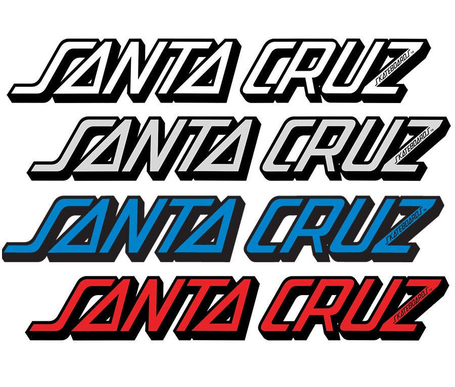 全品送料0円 Classic Strip Large Sticker | Santa Cruz Skateboards スケートボード