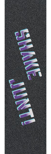 9in Shake Junt Big Spray Logo Purple Mob Skateboard Griptape Graphic