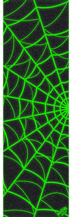 10in Web Glow In The Dark Mob Skateboard Griptape Graphic