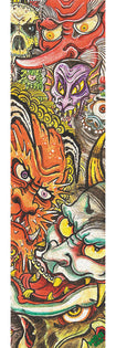 9in Jojo Ackermann Ghouls Mob Skateboard Griptape Graphic