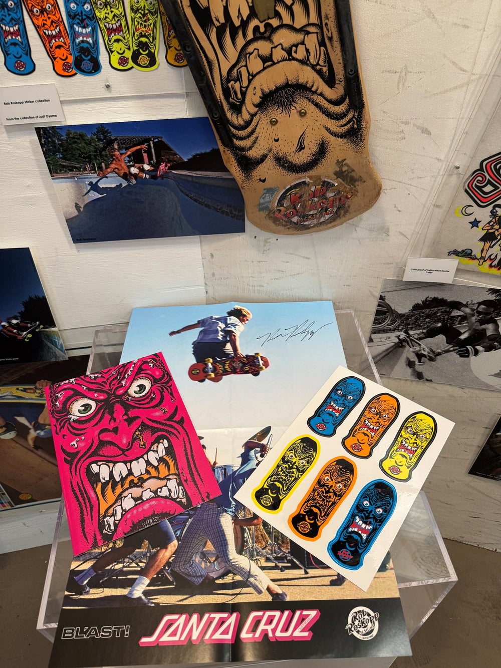 Rob Roskopp Signed Pack | Collectible Santa Cruz Skateboards