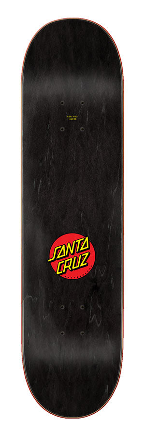 8.25in Classic Dot Santa Cruz Skateboard Deck