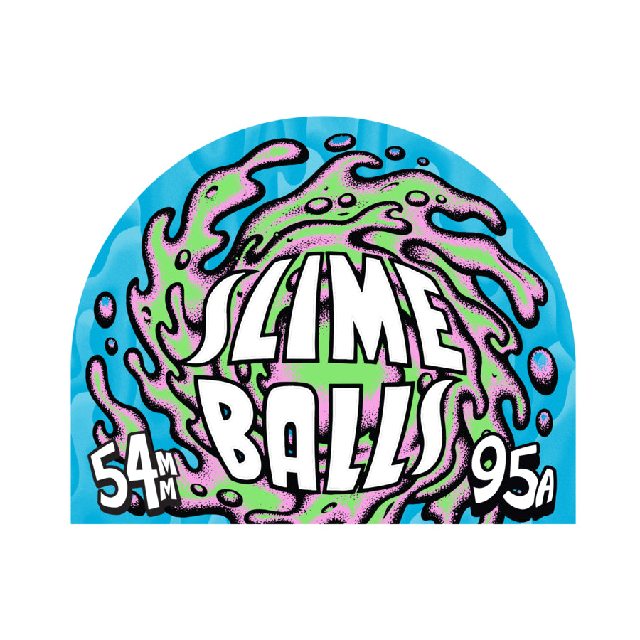 Slime Balls Slime Balls - Snot Rockets Acid Green 54mm 95a - The Point  Skate Shop