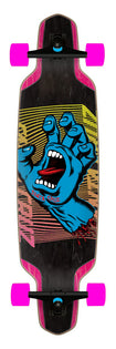 9.50in Split Hand Santa Cruz Drop Down Longboard No Color