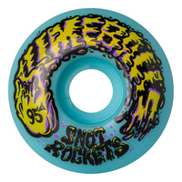 53mm Snot Rockets Pastel Blue 95a | Slime Balls Skateboard Wheels